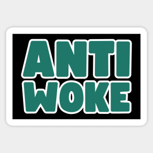 Anti Woke Sticker